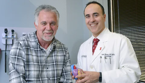 家族性高コレステロール血症の59歳心臓病患者がPCSK9阻害薬で改善