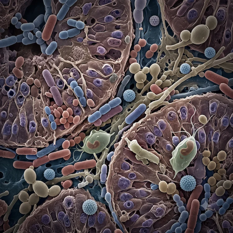 がん細胞のなかに微生物の楽園?消化管がんで見つかった多様な「多王国マイクロバイオーム」の正体