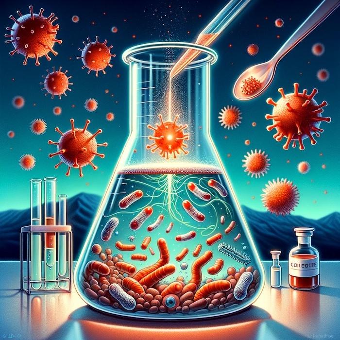細菌とウィルスの腕の競い合いが、急速で複雑な進化への希少なチャンスを提供