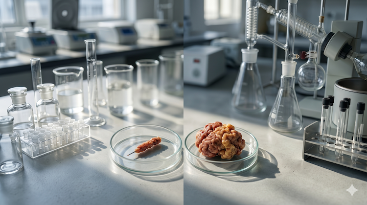 膠芽腫メタボロミクスの落とし穴?生検と切除サンプルの違いを解明